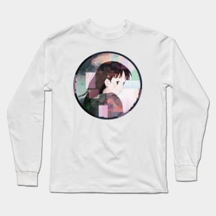 Enter the Digital Realm: Cyberpunk Aesthetics, Mind-Bending Anime, and Futuristic Manga Art Long Sleeve T-Shirt